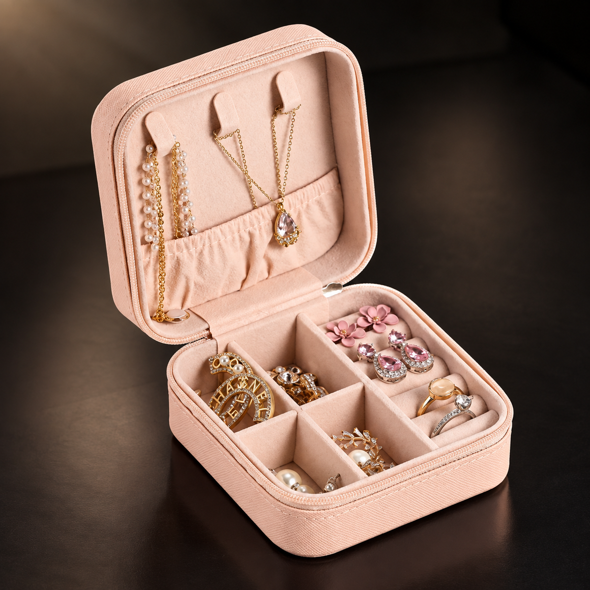 Portable Jewelry Case