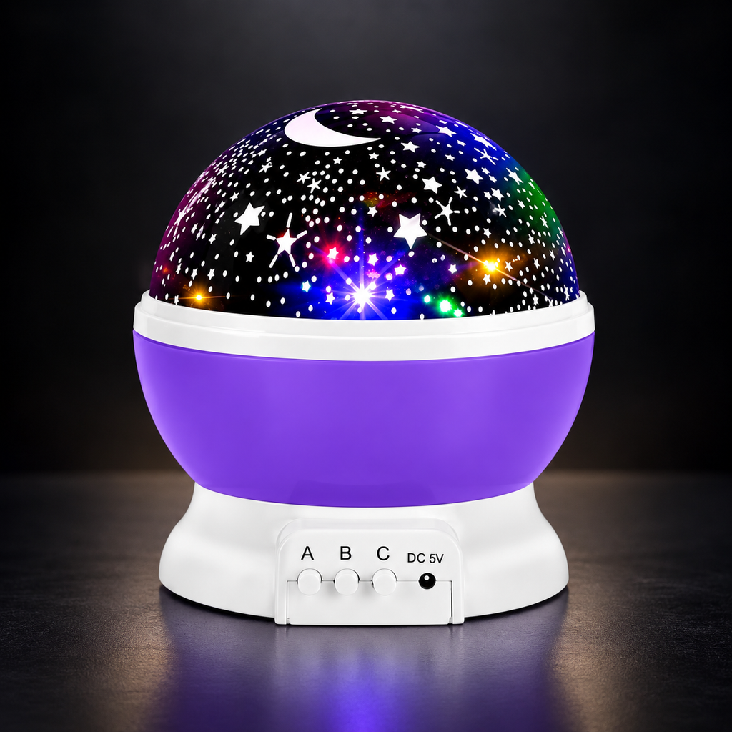 Rotating LED Projector Light