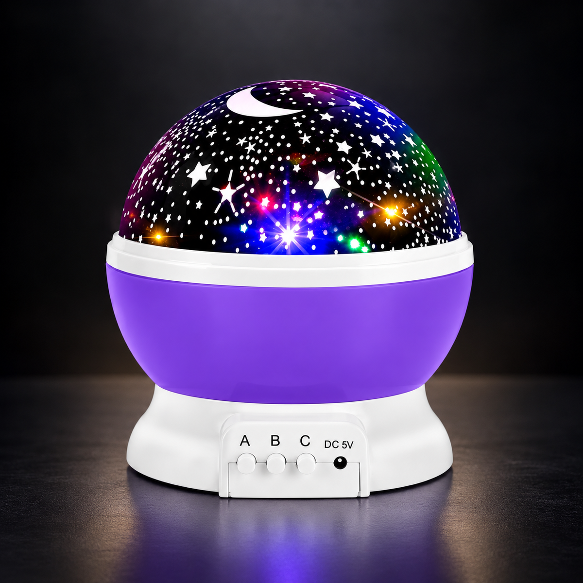 Rotating LED Projector Light