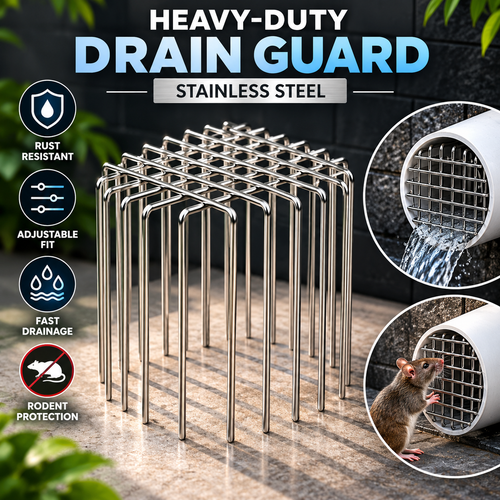 Anti-Rat Drain Mesh 4-Inch