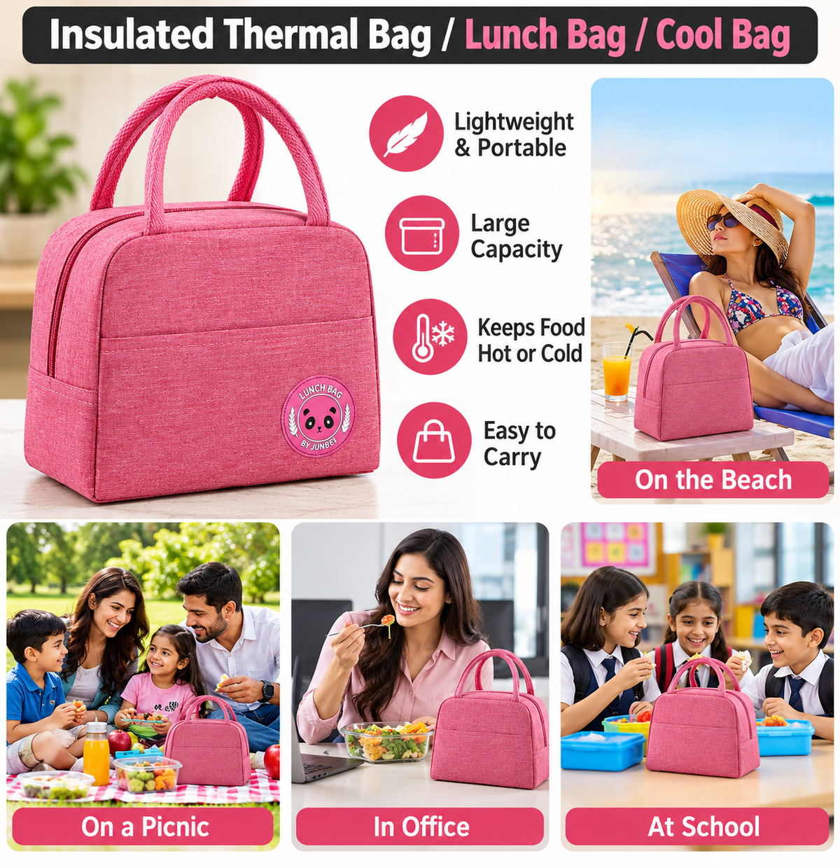 Insulated Lunch Bag